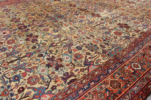 ANTIQUE FEREGHAN CARPET PERSIAN - ADDITIONAL PHOTO 5