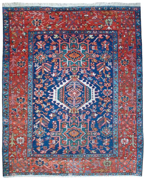 antique heriz rug persia - CATEGORY: ANTIQUE RUGS - DATED 1910