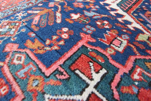 ANTIQUE HERIZ RUG PERSIA - ADDITIONAL PHOTO 3