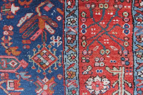 ANTIQUE HERIZ RUG PERSIA - ADDITIONAL PHOTO 4