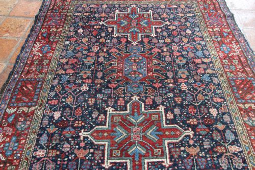 ANTIQUE KARAJA RUG PERSIA - ADDITIONAL PHOTO 1