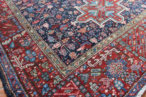 ANTIQUE KARAJA RUG PERSIA - ADDITIONAL PHOTO 4