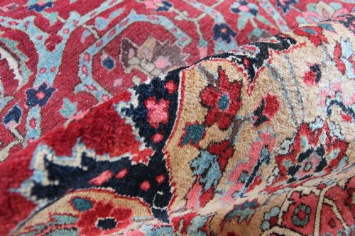 ANTIQUE HERIZ CARPET SHARABIAN PERSIA - ADDITIONAL PHOTO 9