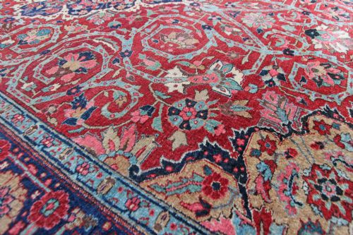 ANTIQUE HERIZ CARPET SHARABIAN PERSIA - ADDITIONAL PHOTO 12