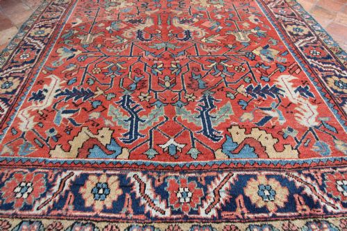 RARE HERIZ CARPET PERSIA - ADDITIONAL PHOTO 2