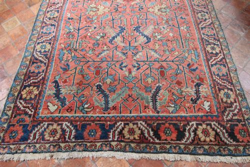 RARE HERIZ CARPET PERSIA - ADDITIONAL PHOTO 8