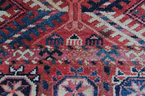 ANTIQUE TEKKE BOKHARA RUG - ADDITIONAL PHOTO 3