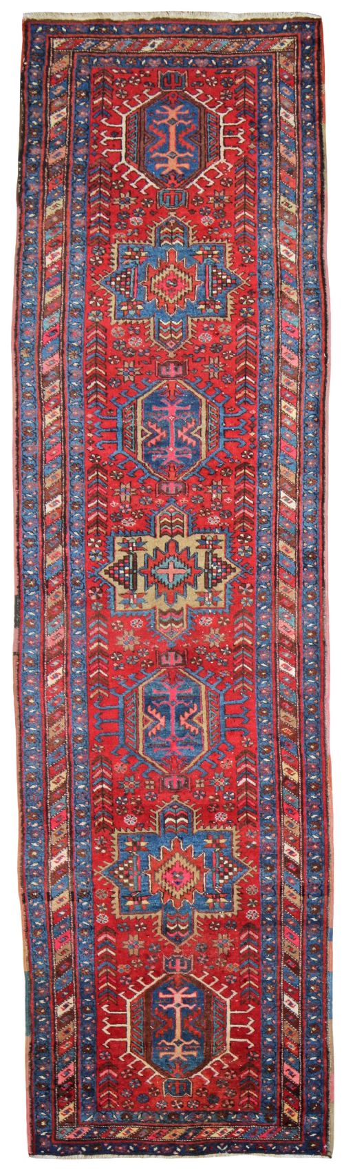 antique heriz runner persia - CATEGORY: ANTIQUE RUGS - DATED 1920