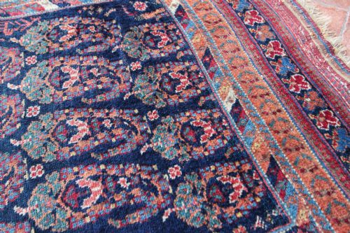RARE ANTIQUE AFSHAR RUNNER SOUTHWEST PERSIA - ADDITIONAL PHOTO 3