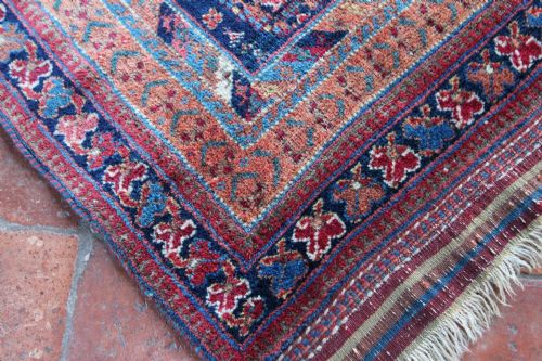 RARE ANTIQUE AFSHAR RUNNER SOUTHWEST PERSIA - ADDITIONAL PHOTO 6