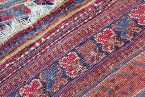 RARE ANTIQUE AFSHAR RUNNER SOUTHWEST PERSIA - ADDITIONAL PHOTO 9