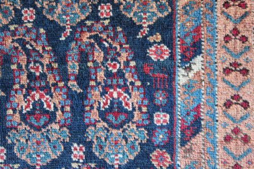 RARE ANTIQUE AFSHAR RUNNER SOUTHWEST PERSIA - ADDITIONAL PHOTO 13