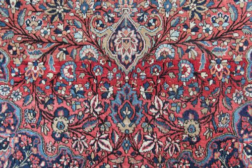 ANTIQUE KASHAN RUG 'ATESHOGLOU' MOHTASHAM WORKSHOP - ADDITIONAL PHOTO 2
