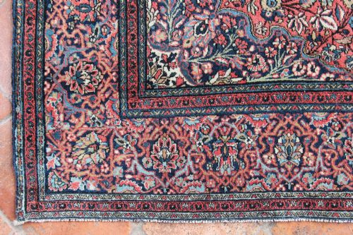 ANTIQUE KASHAN RUG 'ATESHOGLOU' MOHTASHAM WORKSHOP - ADDITIONAL PHOTO 4
