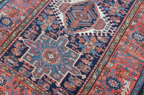 ANTIQUE KARAJA RUG PERSIA - ADDITIONAL PHOTO 7