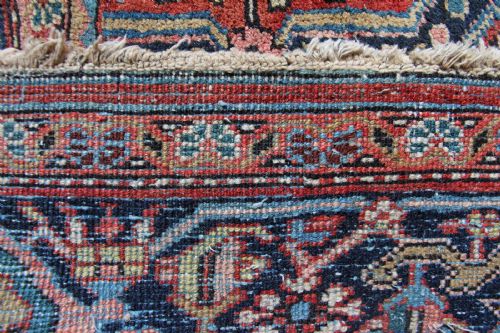 ANTIQUE HERIZ CARPET PERSIA - ADDITIONAL PHOTO 2