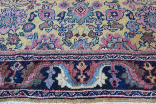 ANTIQUE MAHAL RUG PERSIAN - ADDITIONAL PHOTO 1