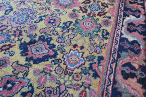 ANTIQUE MAHAL RUG PERSIAN - ADDITIONAL PHOTO 2