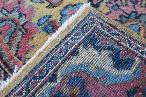 ANTIQUE MAHAL RUG PERSIAN - ADDITIONAL PHOTO 5