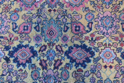 ANTIQUE MAHAL RUG PERSIAN - ADDITIONAL PHOTO 6
