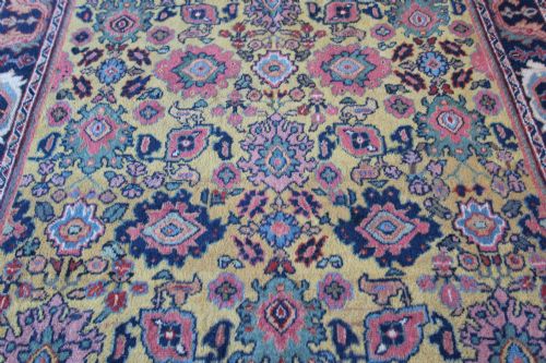 ANTIQUE MAHAL RUG PERSIAN - ADDITIONAL PHOTO 7