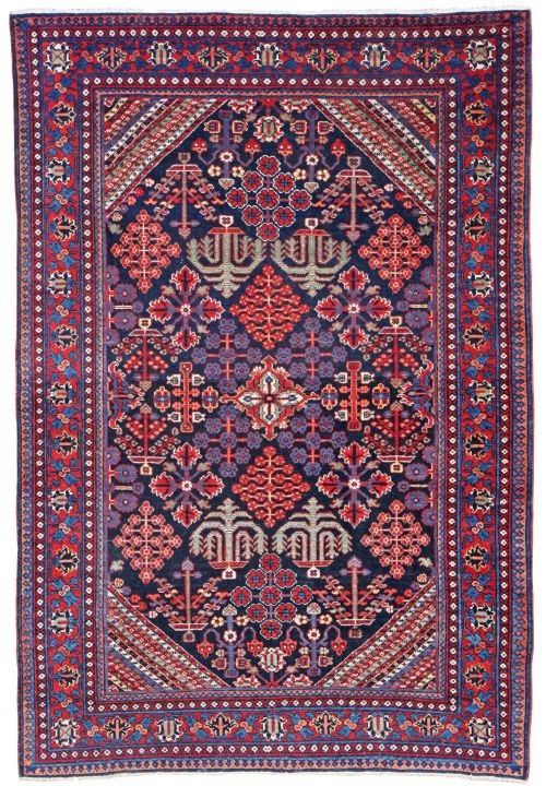 antique josheghan rug north persia - CATEGORY: ANTIQUE RUGS - DATED 1920