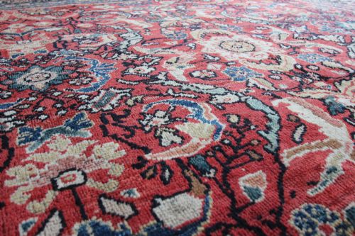 ANTIQUE MAHAL CARPET PERSIAN - ADDITIONAL PHOTO 3