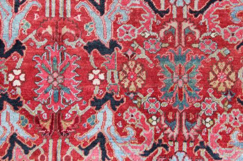 ANTIQUE HERIZ CARPET PERSIA - ADDITIONAL PHOTO 1