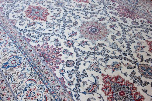 NAIN CARPET WOOL WITH SILK HIGHLIGHTS - ADDITIONAL PHOTO 3