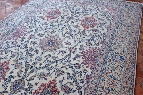 NAIN CARPET WOOL WITH SILK HIGHLIGHTS - ADDITIONAL PHOTO 4