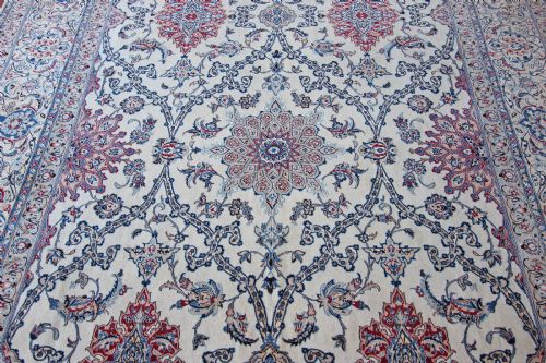 NAIN CARPET WOOL WITH SILK HIGHLIGHTS - ADDITIONAL PHOTO 7