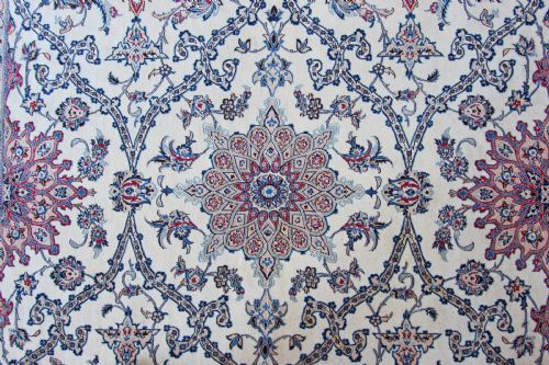 NAIN CARPET WOOL WITH SILK HIGHLIGHTS - ADDITIONAL PHOTO 8