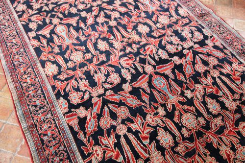 ANTIQUE BAKTIARI CARPET SHALAMAZAR PERSIA - ADDITIONAL PHOTO 4
