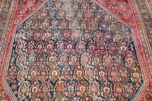 ANTIQUE QASHQAI KASHKULI RUG - ADDITIONAL PHOTO 2