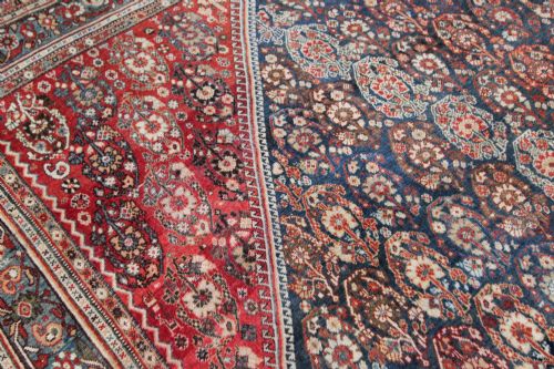 ANTIQUE QASHQAI KASHKULI RUG - ADDITIONAL PHOTO 3