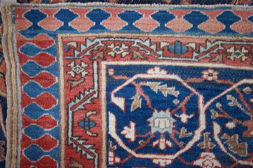 LARGE ANTIQUE BAKSHAISH CARPET PERSIA - ADDITIONAL PHOTO 5