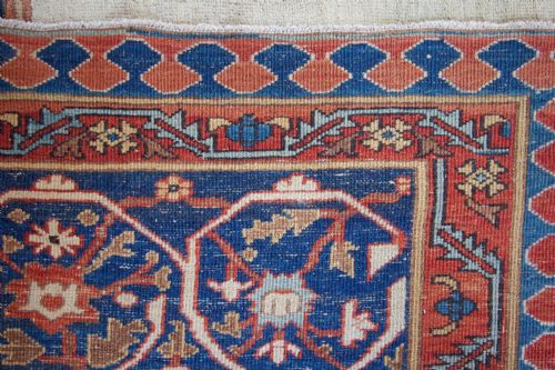 LARGE ANTIQUE BAKSHAISH CARPET PERSIA - ADDITIONAL PHOTO 8