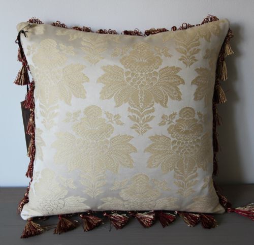ANTIQUE AUBUSSON CUSHION - ADDITIONAL PHOTO 1