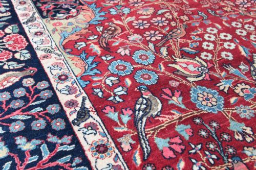 ANTIQUE BIDJAR RUG PERSIA - ADDITIONAL PHOTO 7