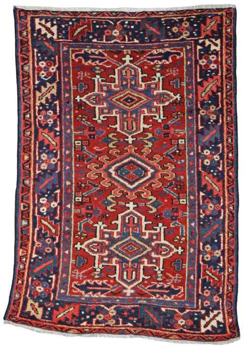 antique heriz rug persia - CATEGORY: ANTIQUE RUGS - DATED 1910