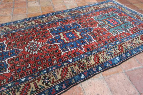 ANTIQUE HERIZ RUNNER PERSIA - ADDITIONAL PHOTO 4