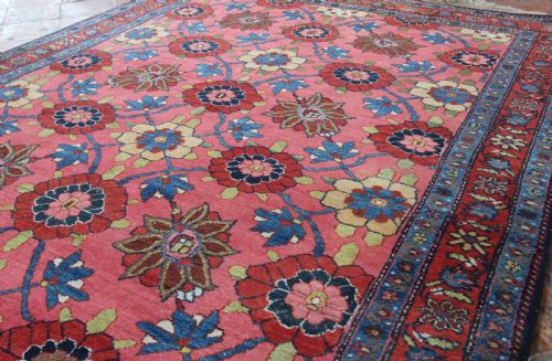 ANTIQUE VERAMIN RUG PERSIAN - ADDITIONAL PHOTO 5