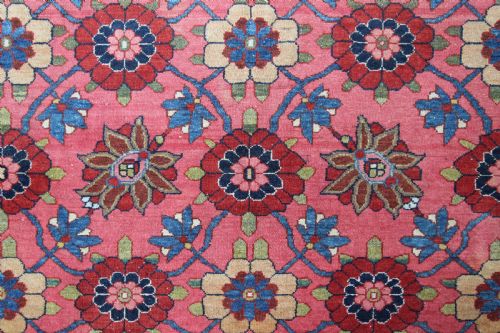 ANTIQUE VERAMIN RUG PERSIAN - ADDITIONAL PHOTO 9