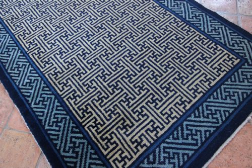 ANTIQUE CHINESE NINGXIA RUG - ADDITIONAL PHOTO 2