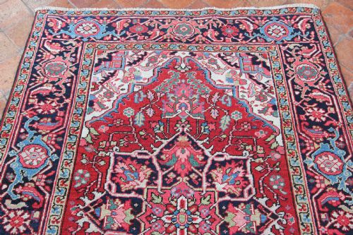 ANTIQUE HERIZ RUG PERSIA - ADDITIONAL PHOTO 4