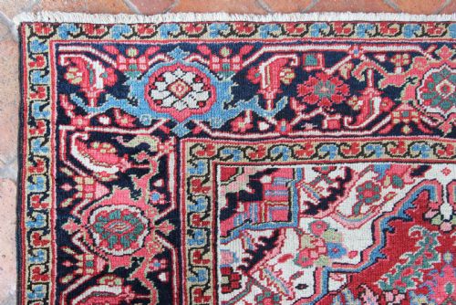 ANTIQUE HERIZ RUG PERSIA - ADDITIONAL PHOTO 5