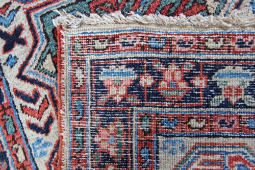 NARROW ANTIQUE HERIZ RUNNER PERSIA - ADDITIONAL PHOTO 6