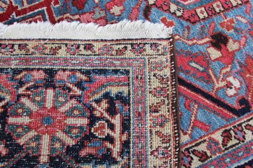 ANTIQUE HERIZ CARPET PERSIAN - ADDITIONAL PHOTO 2