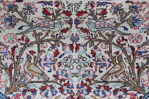 ANTIQUE KASHAN CARPET PERSIA - ADDITIONAL PHOTO 1