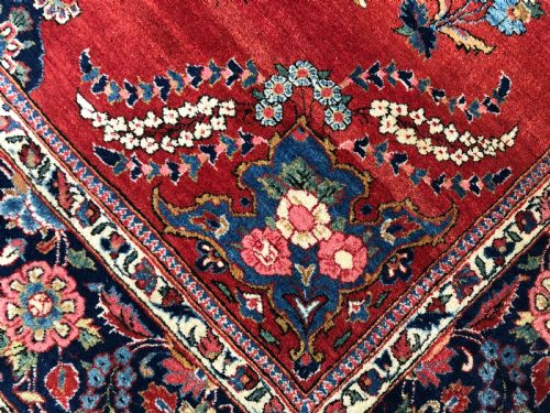 PAIR OF ANTIQUE KASHAN RUGS PERSIA - ADDITIONAL PHOTO 1